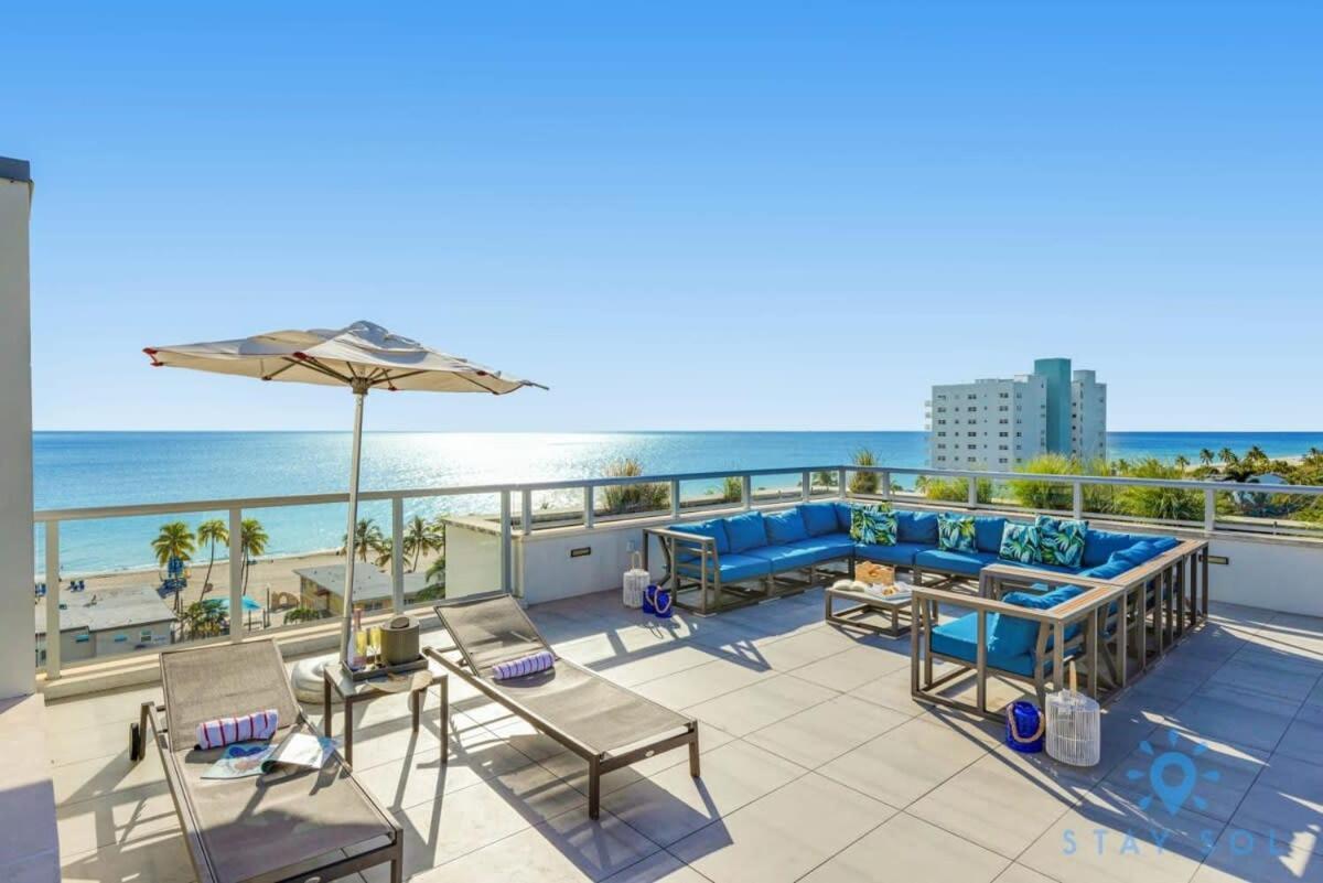 Lx Oasis Beachfront-Rt Infinity Pool Hollywood Extérieur photo