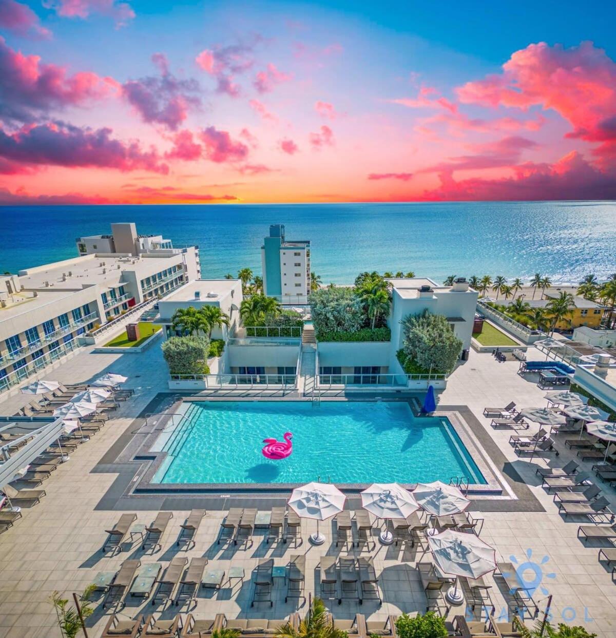 Lx Oasis Beachfront-Rt Infinity Pool Hollywood Extérieur photo